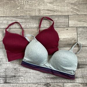 Lucky Brand Pair of Bralettes 36C